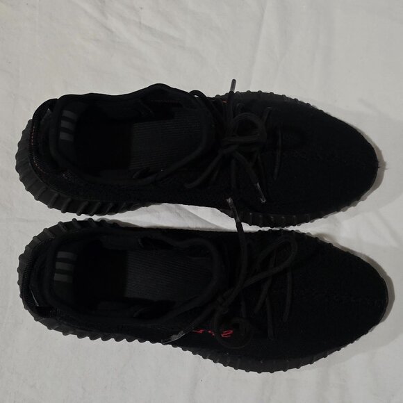 Adidas Yeezy Boost 350 V2 Black Red CP9652- Sz 12.5US - Picture 8 of 10